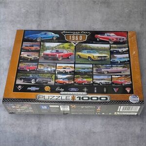 American Cars of‎ the 1960s 1000 Piece Jigsaw Puzzle Eurographics New